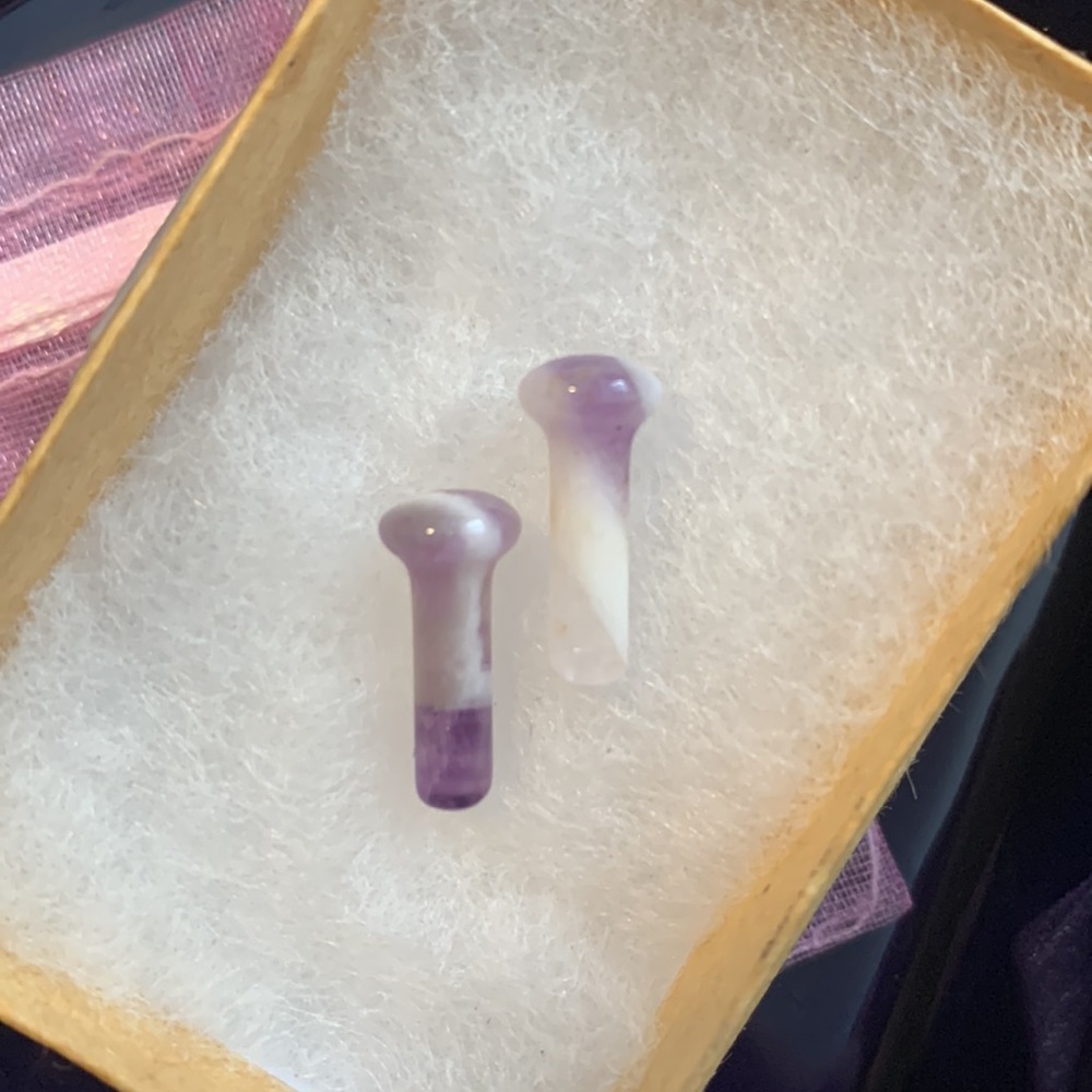 Amethyst plugs 6g (5/$15)